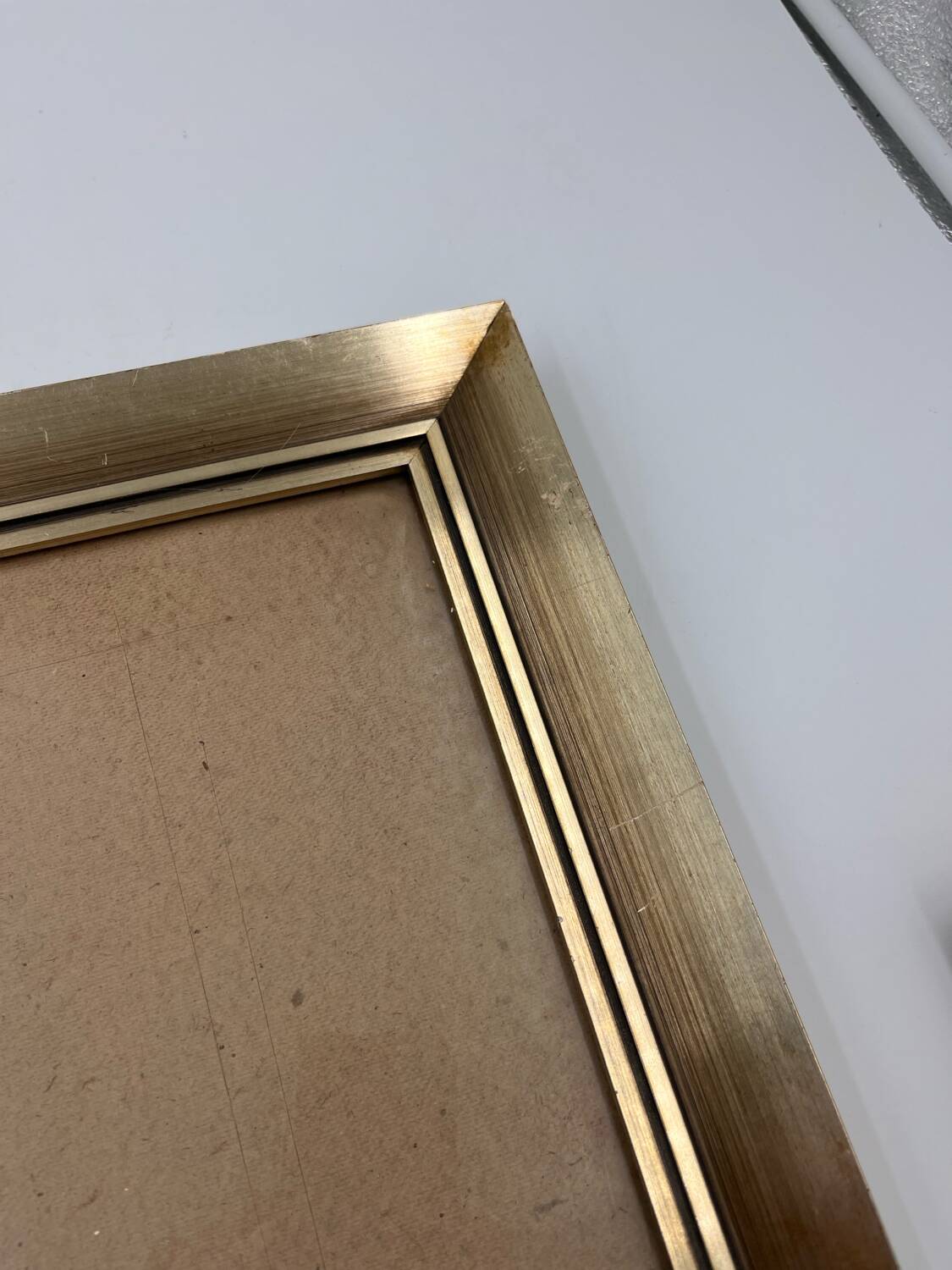 Set of 4 gold frames