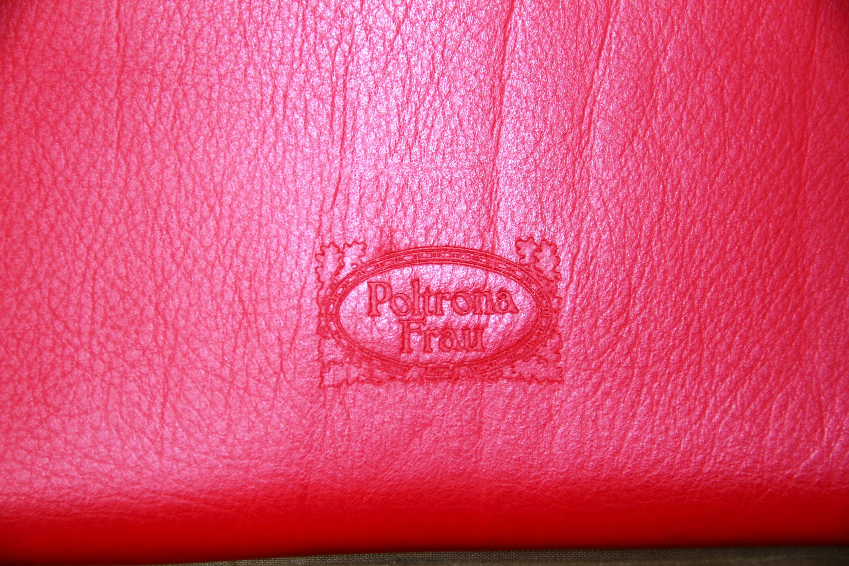 Set of 8 Liz chairs, Poltrona Frau