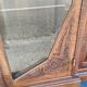 1925 solid curly mahogany office bookcase