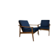 Pair of Scandinavian style armchairs
