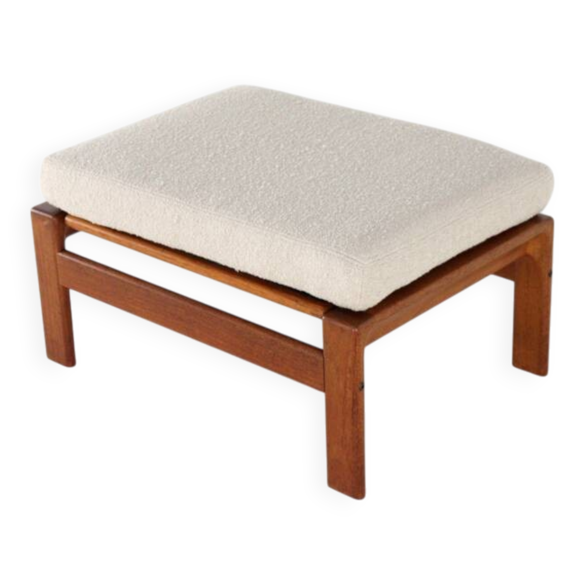 Komfort footstool 'Nimtofte' - danish design in teak vintage
