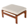 Komfort footstool 'Nimtofte' - danish design in teak vintage