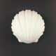 Pair of Shell-Shaped Opaline Glass Wall Lamps from Limburg, Germany, 1970s