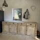 Vintage wood buffet / storage cabinet