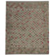 Geometric Handwoven Oriental Wool Kilim Traditional New Flatwoven Wool Area Rug 168x193cm