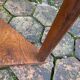 Solid wood corner shelf