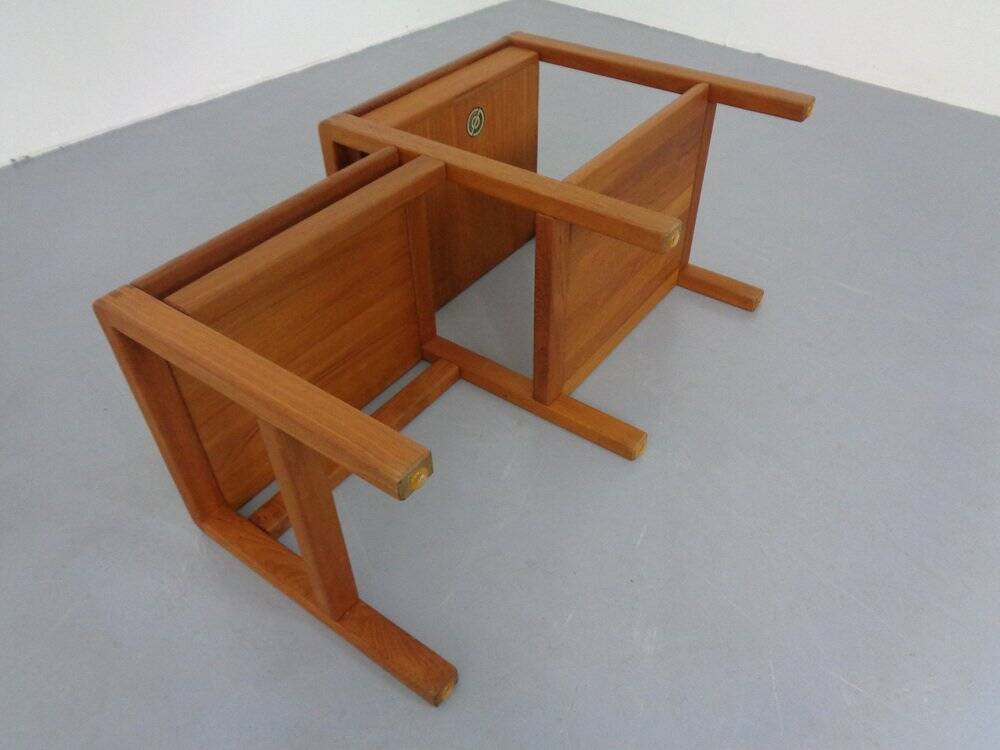 Teak Side Table with Drawer from Salling Stolefabrik Durup, 1970s