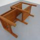 Teak Side Table with Drawer from Salling Stolefabrik Durup, 1970s