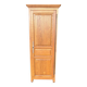 Wardrobe / Solid wood storage unit with one door.