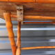 Table d'appoint en bambou pliable
