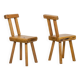 Mobichalet. Ensemble de 10 chaises. Années 1960.