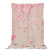 Tapis Boujaad berbère vintage en laine fait main