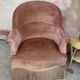 Paire de fauteuils crapaud