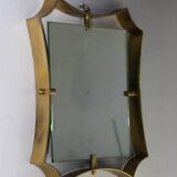 Italian Brass Mirror, 50s