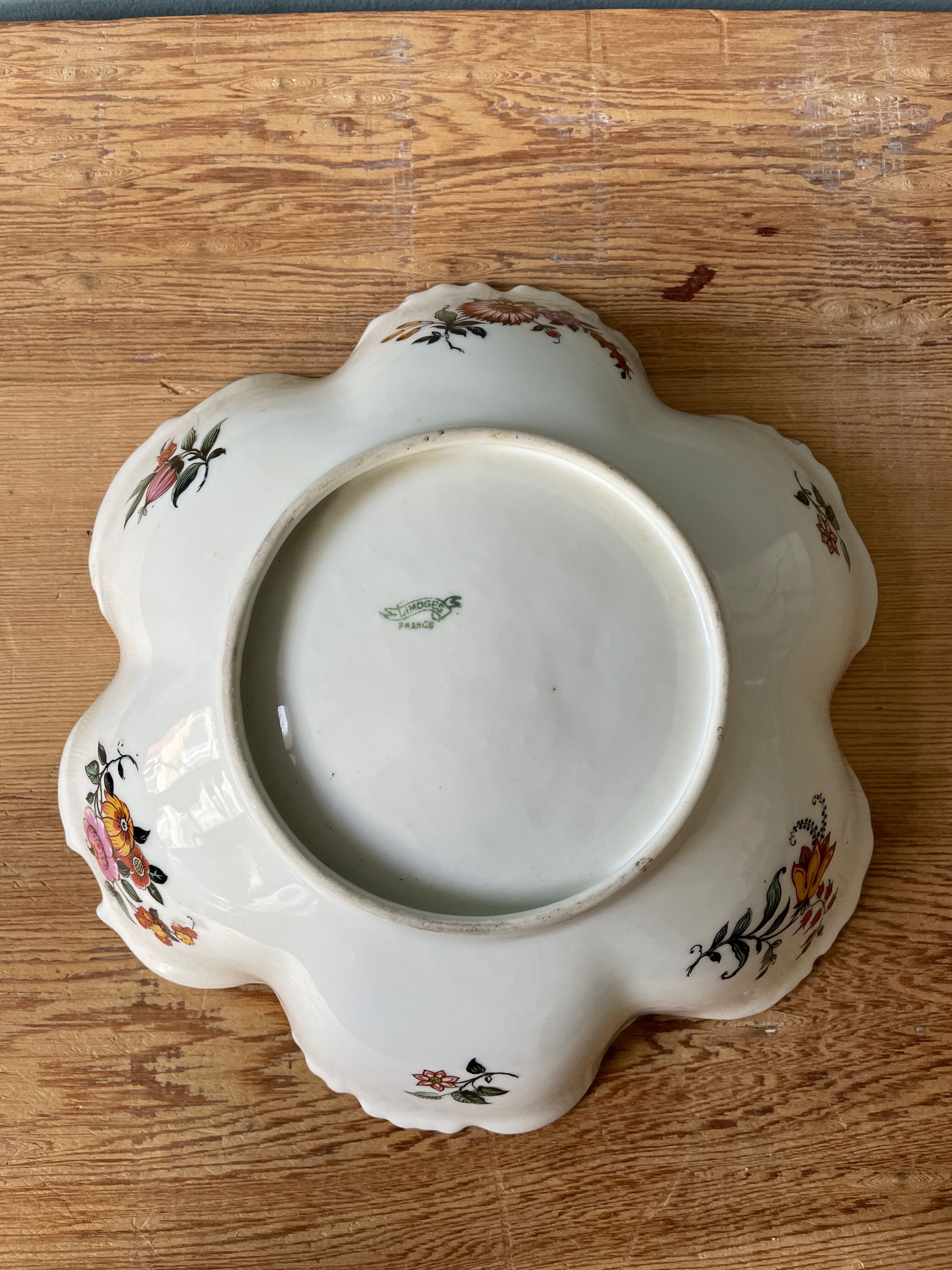 Antique Limoges porcelain cup