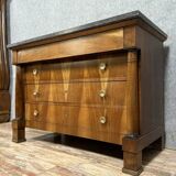 Empire period mahogany chest of drawers circa 1820