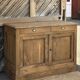 Renovated antique buffet in raw solid oak