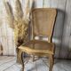 Set of 3 antique caned chairs – Louis XV style