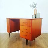 Wooden desk in the 60s