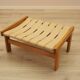 Oak footstool, Danish design, 1960s, made in Denmark
