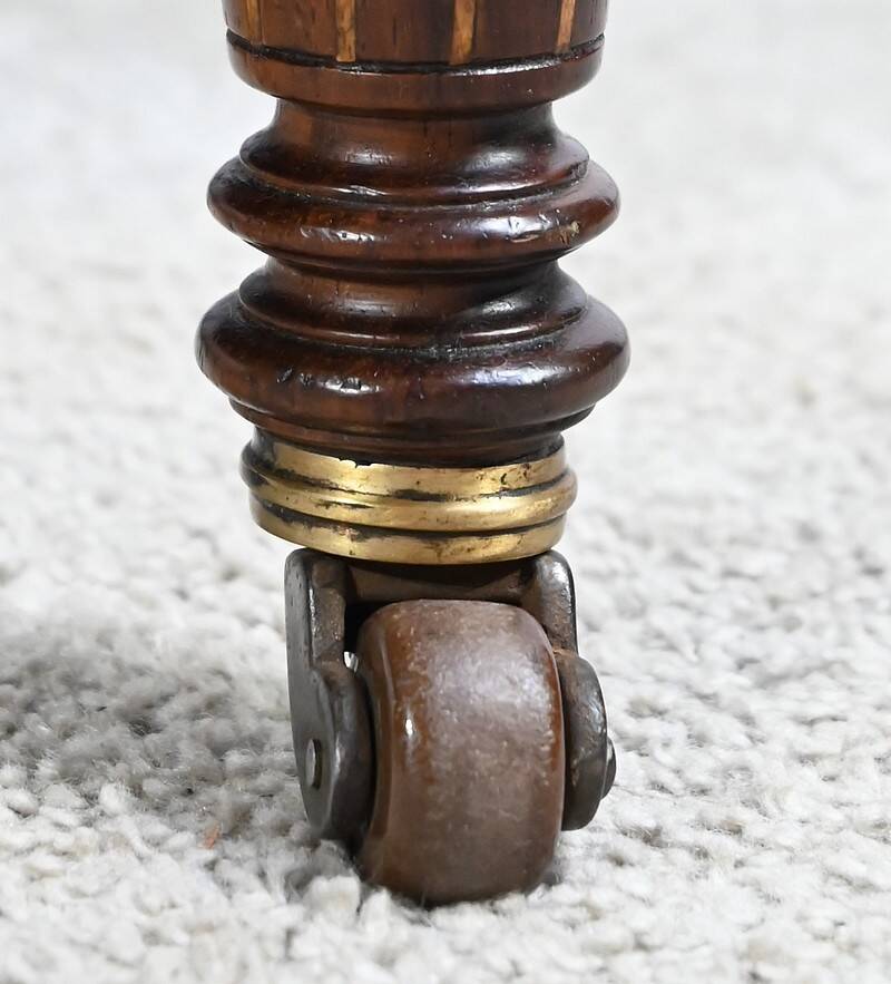 Small Rosewood Armchair, Restoration Period – Early 19th Century