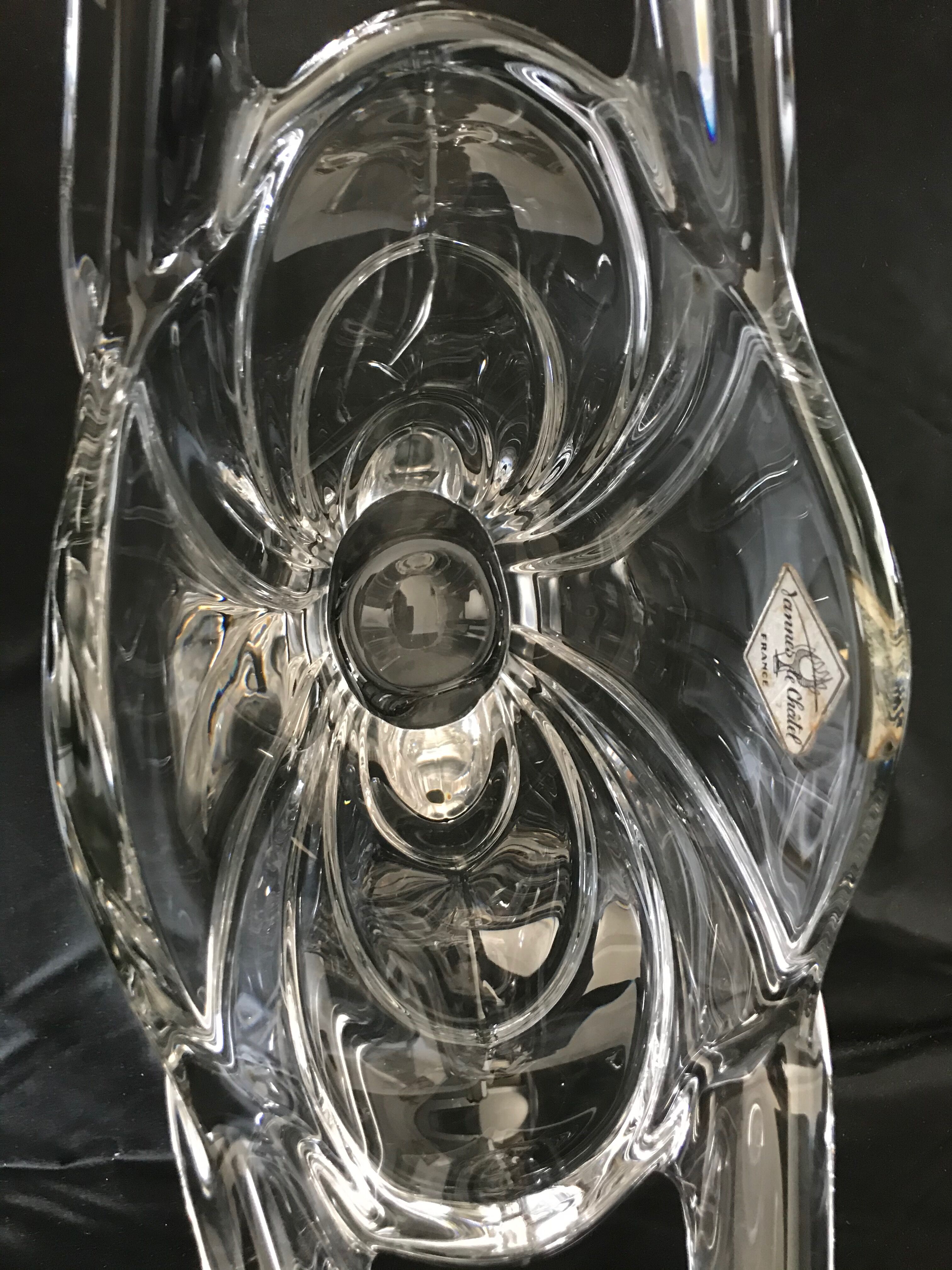 Vannes le Châtel Cristallerie vase