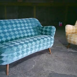 Organic year 50-60 club chairs pair