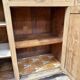 Art Deco buffet in sandblasted solid oak