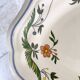 Plat de service ovale en faïence de Gien « oiseaux de paradis »