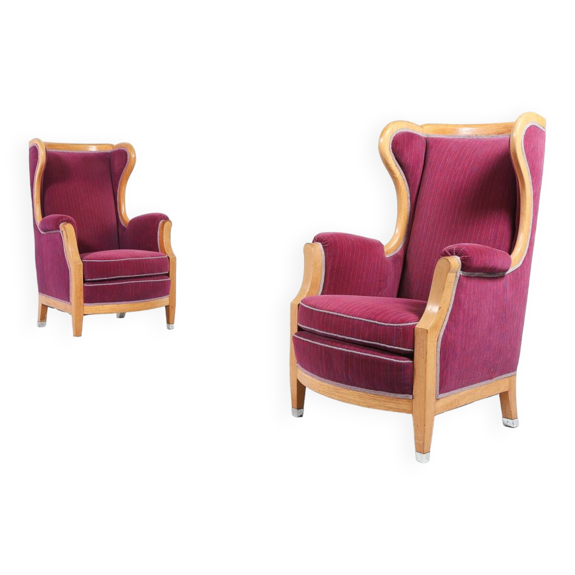 Pair of Lounge Chairs by Oscar Nilsson, Sweden 1960’s