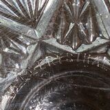 Large crystal cup marked Vallerysthal