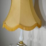 Lamp in Opline and Bronze, Louis XVI style – 1950