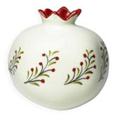 Large white ceramic vase from Iznik Christmas