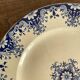 Flat ironstone plates "Rouen" Jules Vieillard Bordeaux