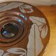 Art Deco glass cup signed N Collet France
