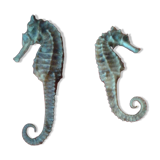 Set of 2 seahorses stuffed