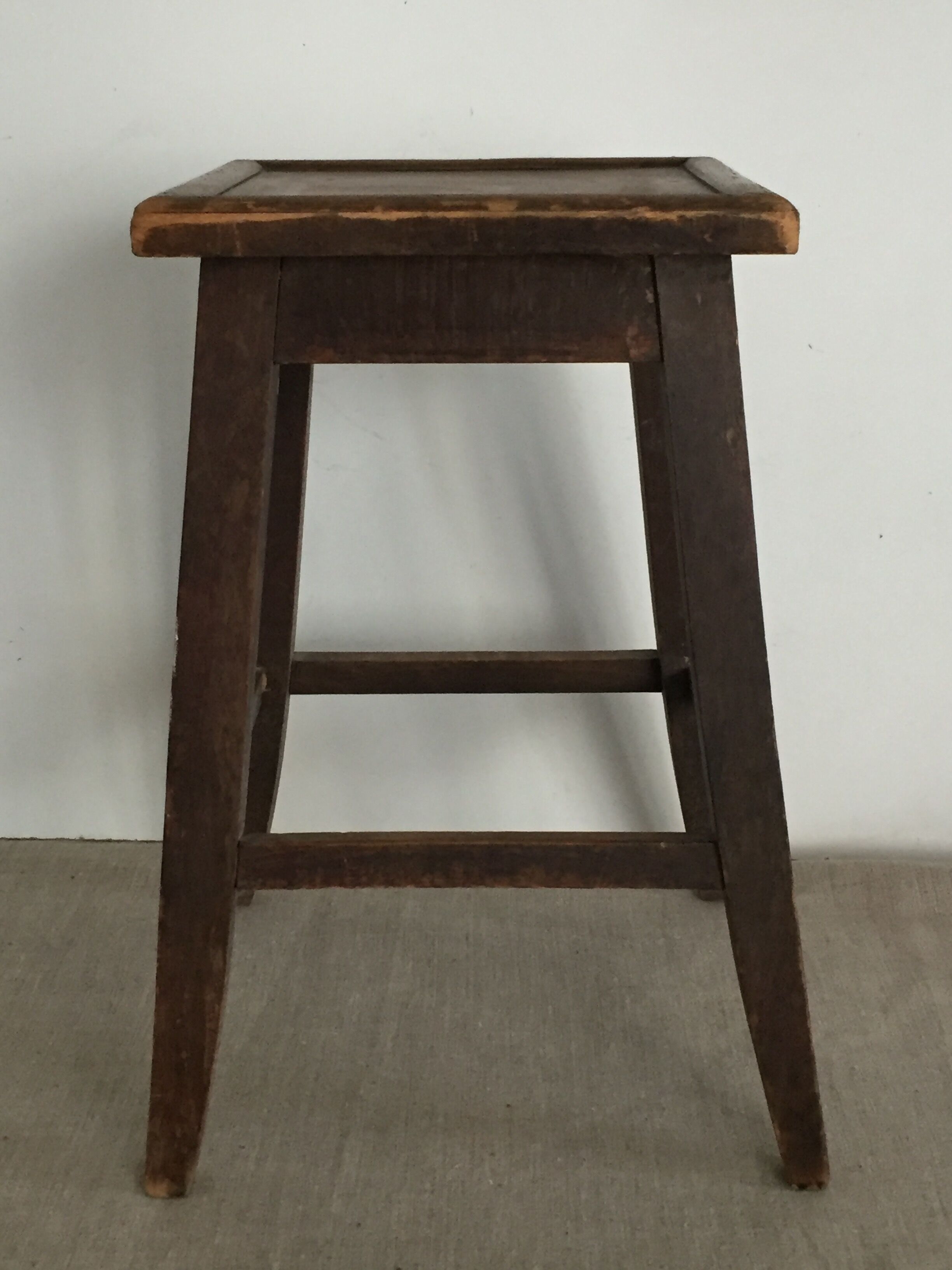 Ancient country wood stool