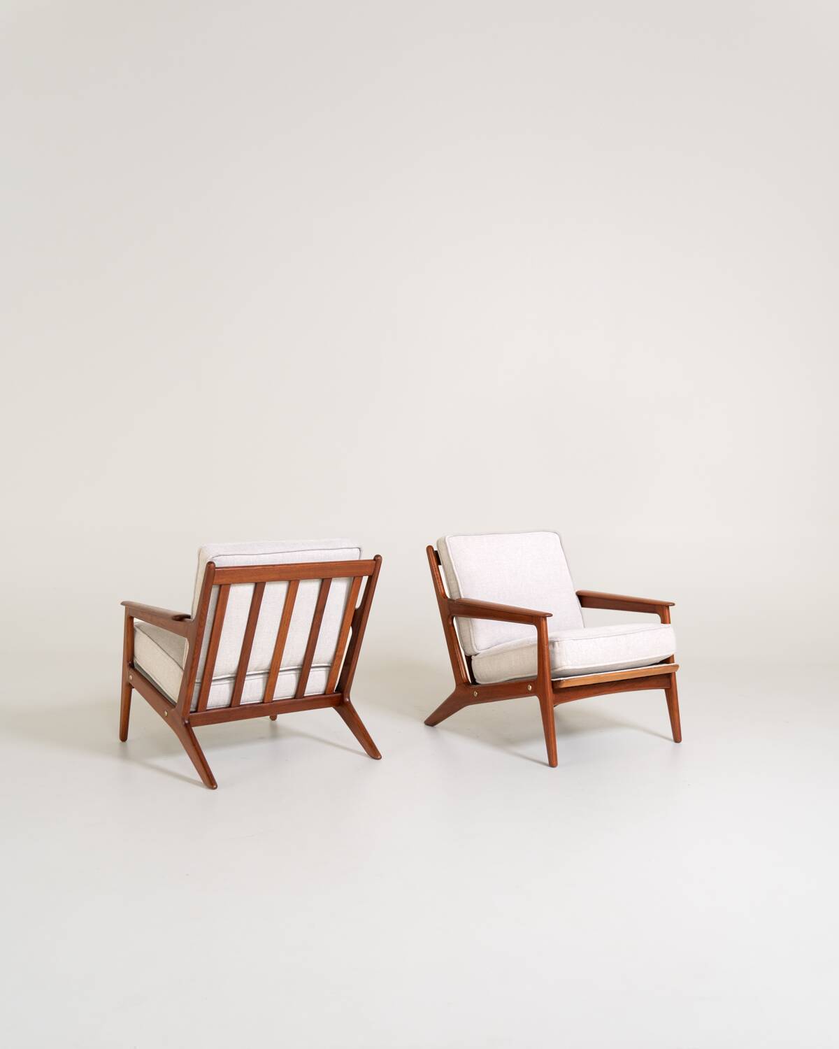 Pair of armchairs by Arne Hovmand-Olsen, Denmark, 1960s