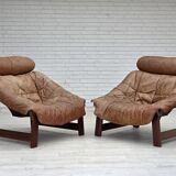 1970s, Norwegian design by Jan Erik Lindgren, armchair model "Amazon".