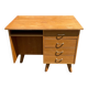 Double-sided desk with compass legs