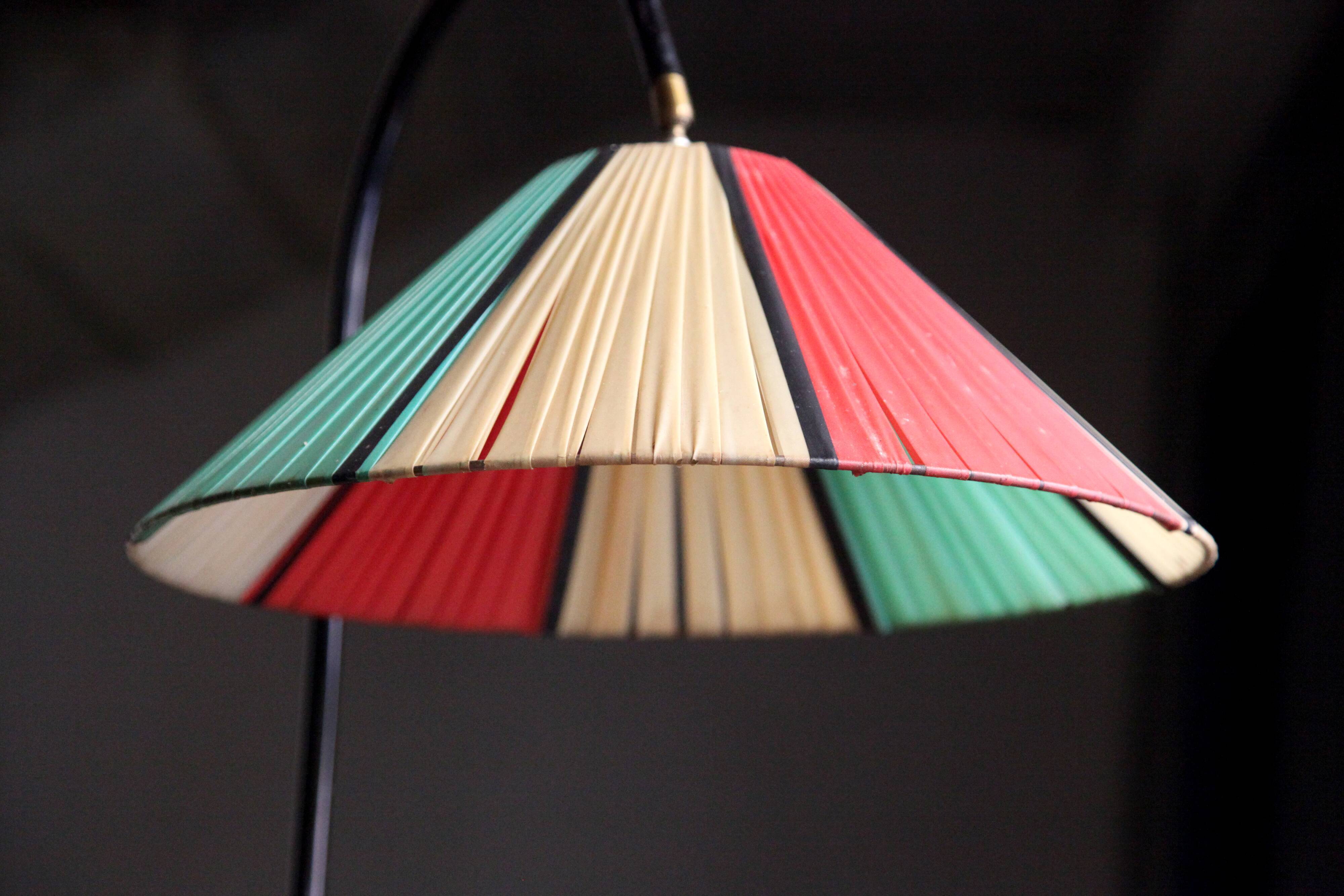 Vintage tripod lamppost