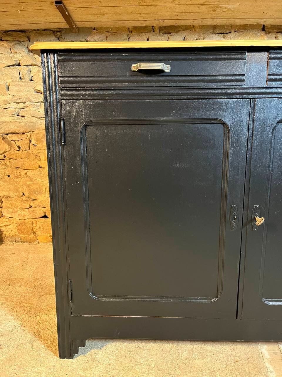 Black sideboard 2 doors