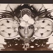 Large black and white artworks / photo collage (160x50) eyes