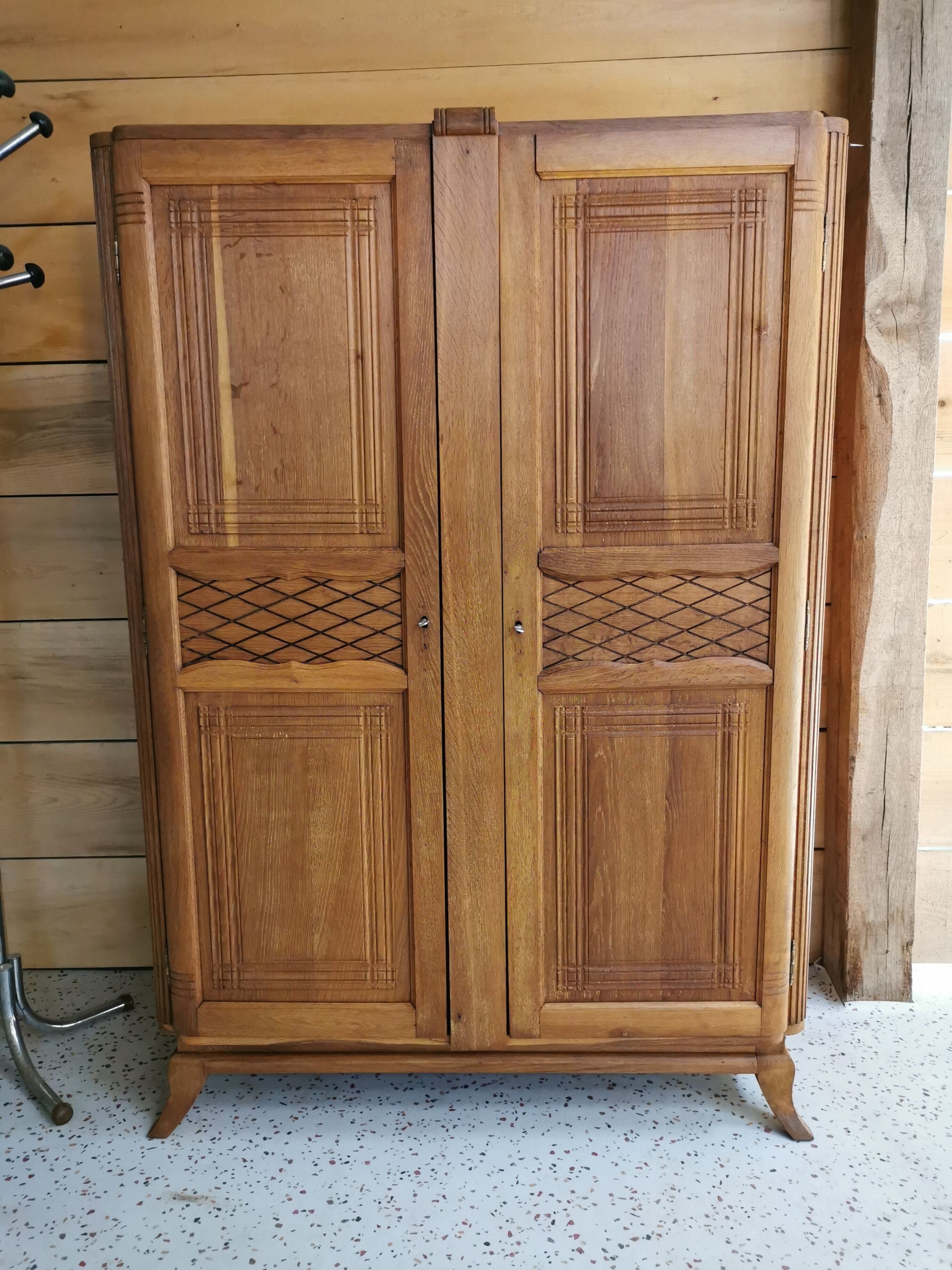 Oak cabinet