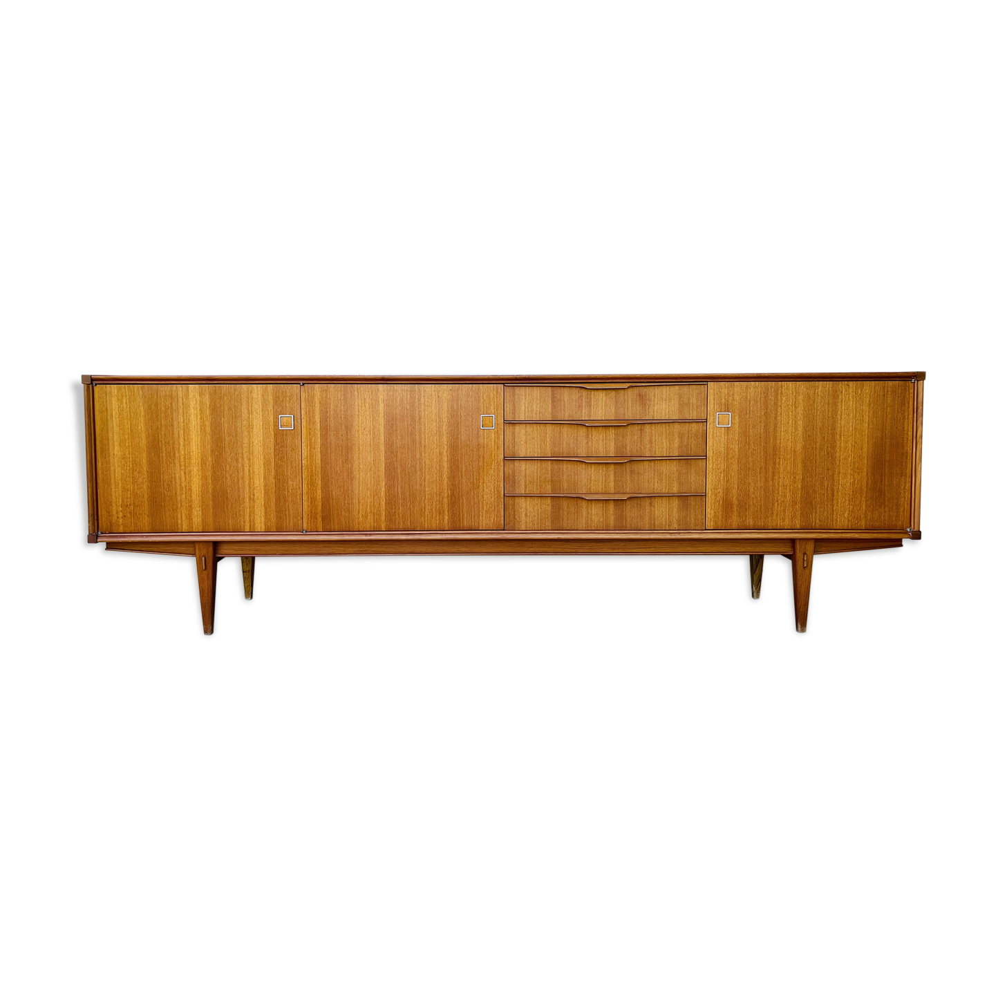 Scandinavian teak row