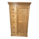 Solid pine wardrobe