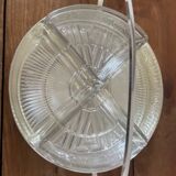 Silver metal dish