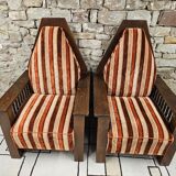Pair armchair art deco