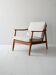 Swedish Vintage Teak armchair by Folke Ohlsson for DUX