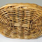 Rattan bottle vintage